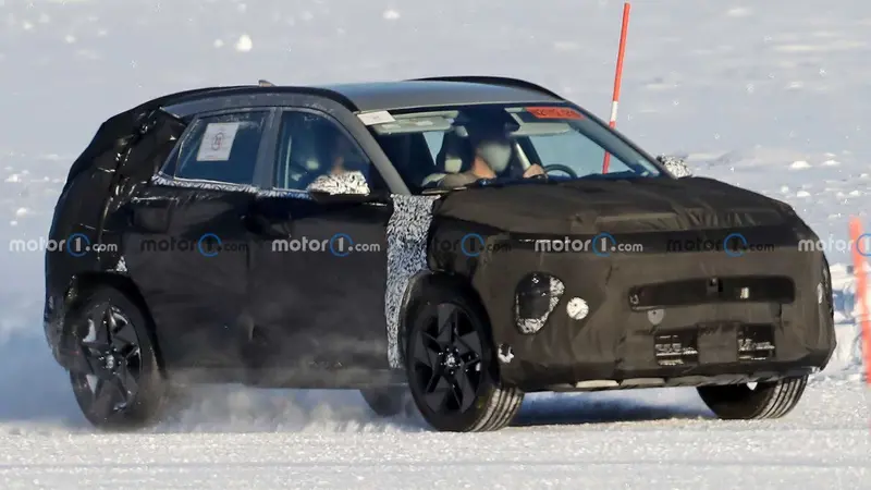 全新現代KONA最新諜照 或搭載1.6L混合動力係統